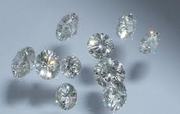 бриллианты,  алмазное сырье